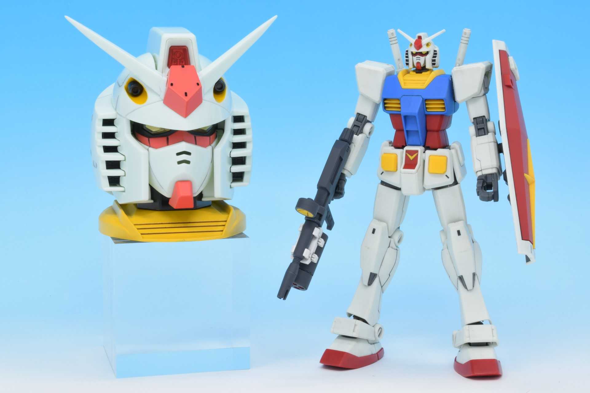 ガンダムヘッド２ Rx 78 2 アニメホワイトカラーver なん だと 楽天ブログ