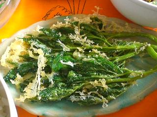 アシタバの天ぷら