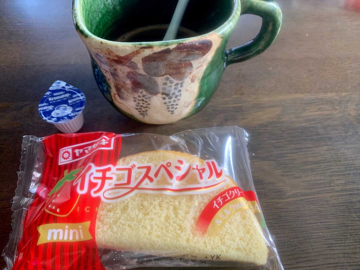 おやつは イチゴスペシャルmini コーヒー Music Land 私の庭の花たち 楽天ブログ