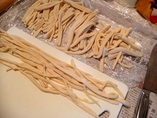 切る