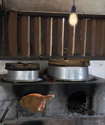 昭和の冬 猫 灰だらけ 回想 楽し家 楽天ブログ