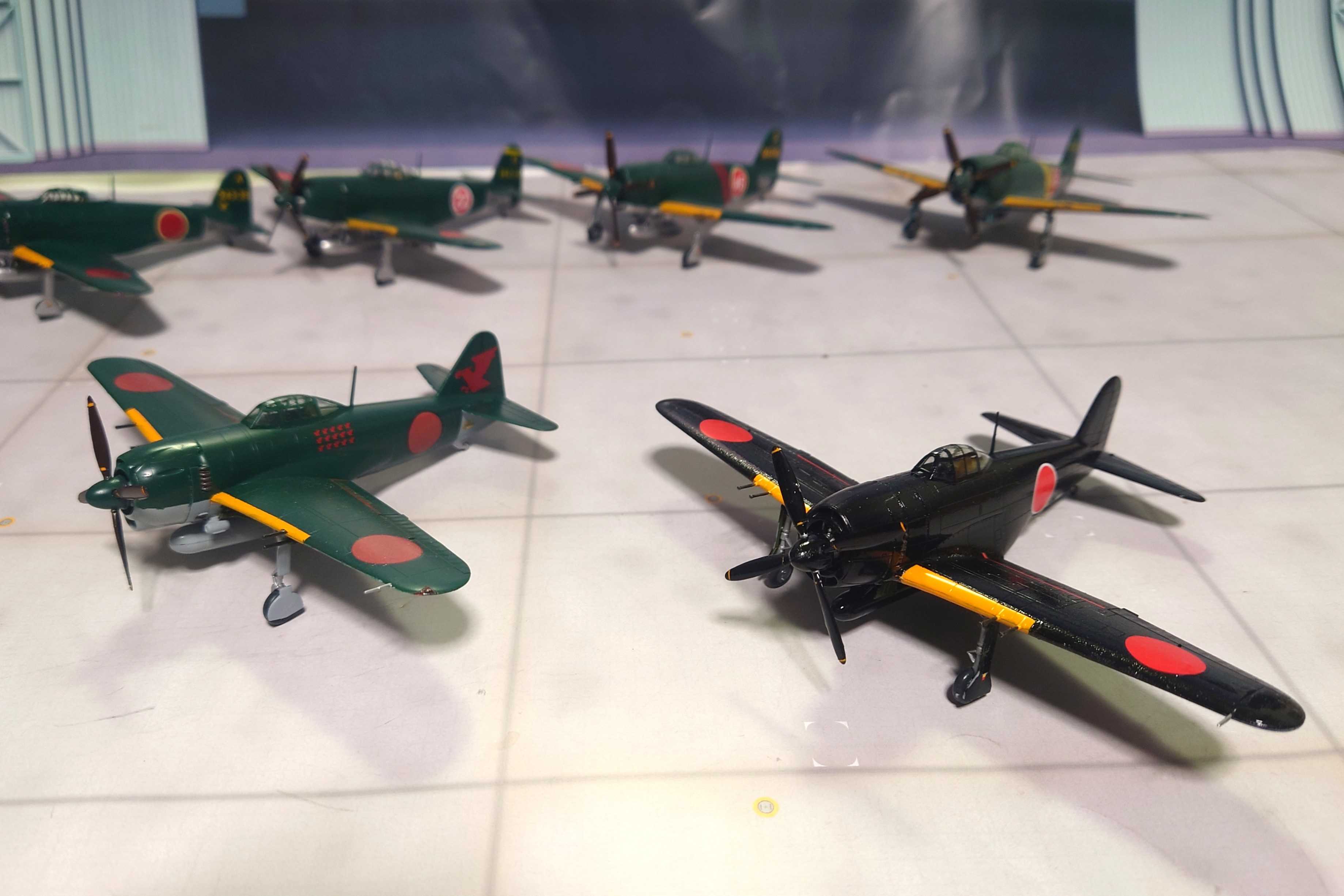 紫電改 アオシマ1/72紫電改～「紫電改のタカ」黒い紫電改～ | ハード