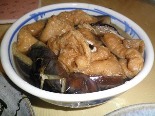 1208017茄子と油揚げ