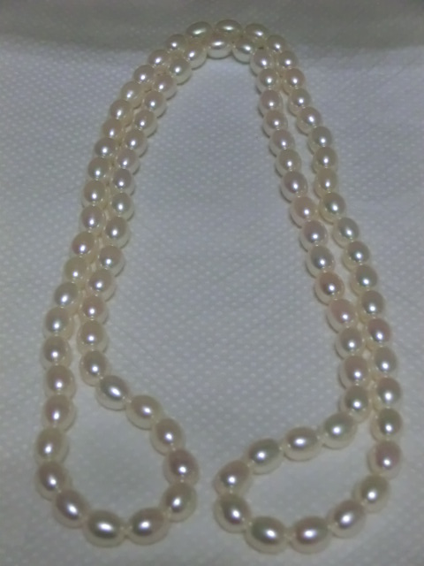 淡水ﾊﾟｰﾙﾈｯｸﾚｽをｵｰﾙﾉｯﾄで作成(完成) (2).JPG