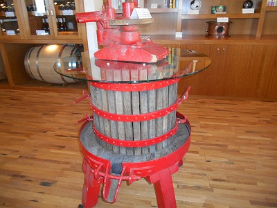 ワイン造りに使った樽