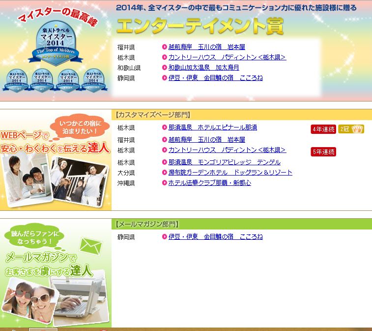 エンターテイメント賞