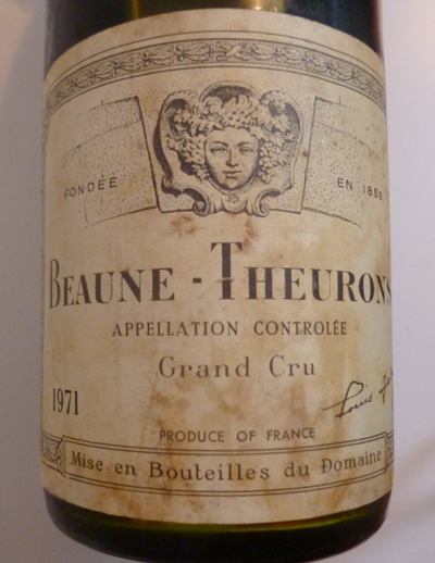 Beaune Theurons Grand Cru