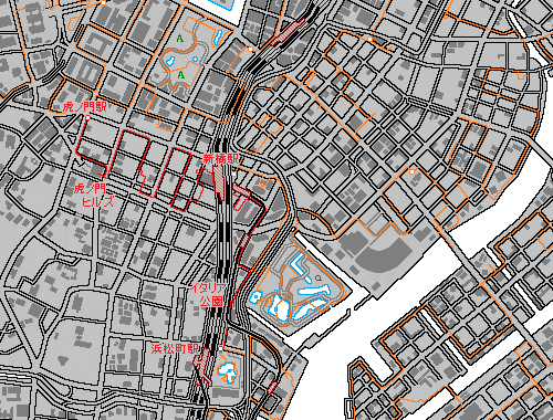 東京－２３　文字