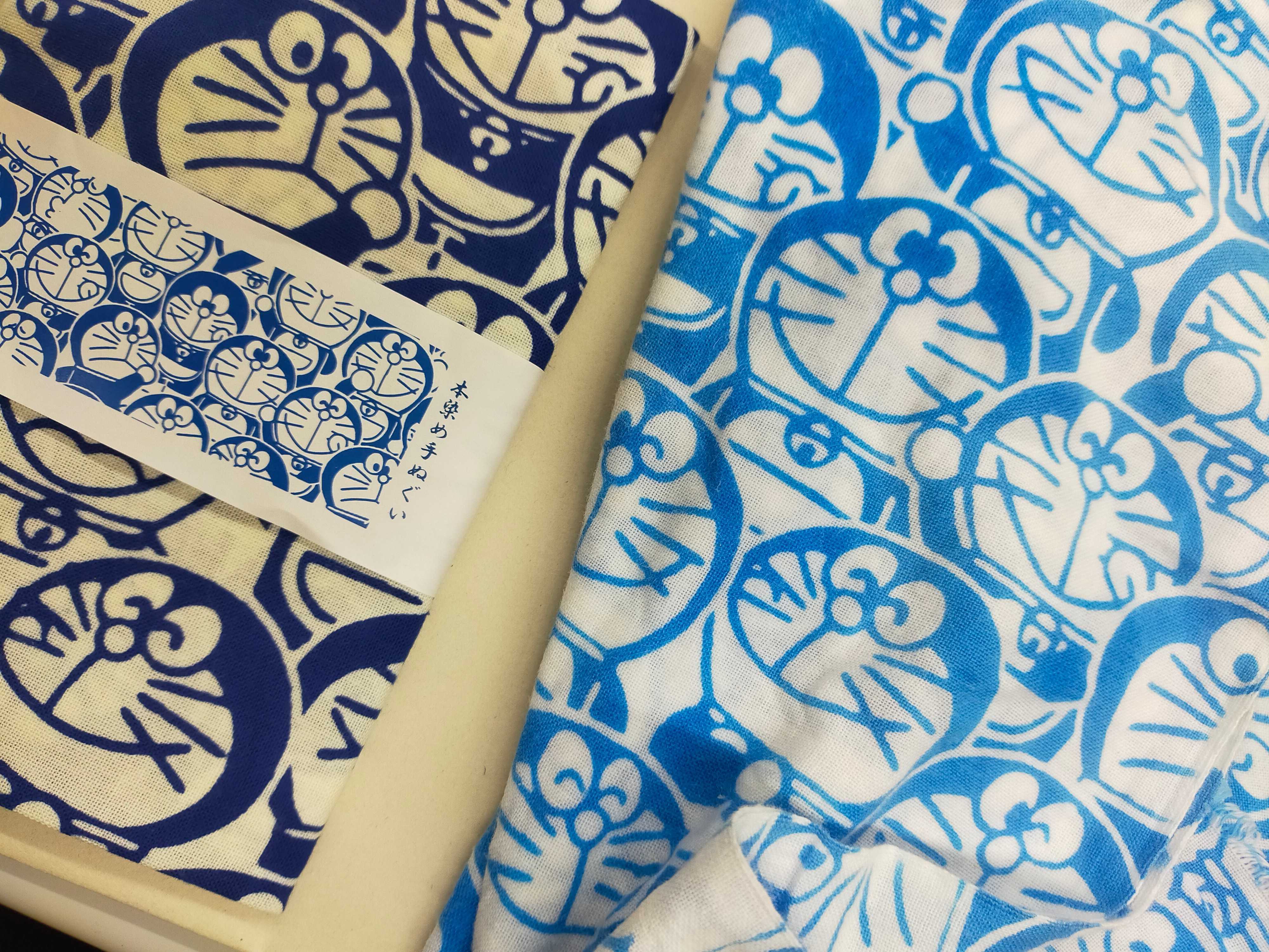 かまわぬ☓ドラえもん 未来デパート限定色『ドラえもんづくし