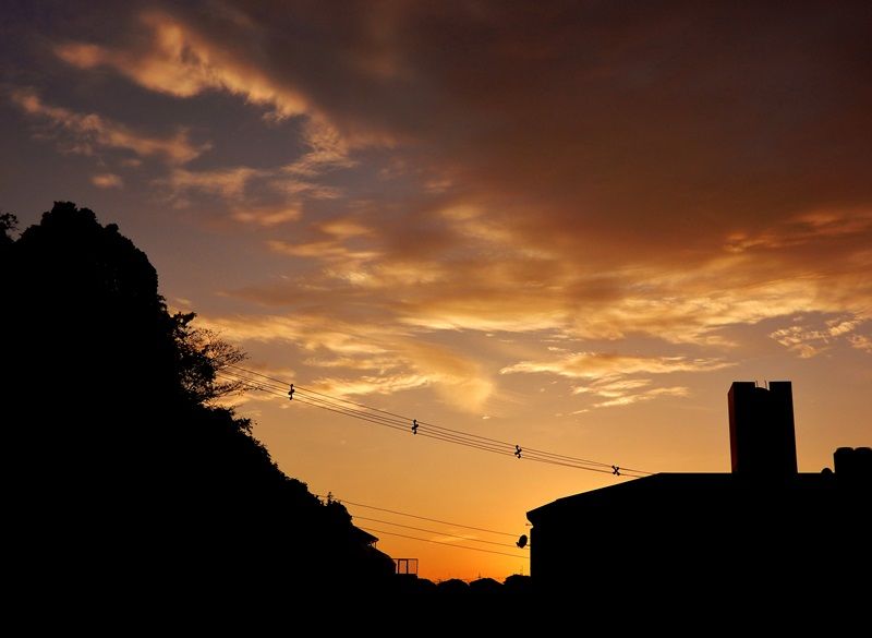 夕暮れ1