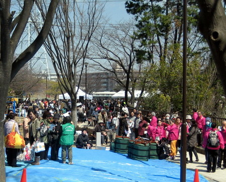 イベント会場の賑わい