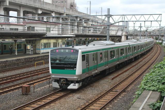 埼京線用 配給  EF64 1031+E233系ハエ116編成3