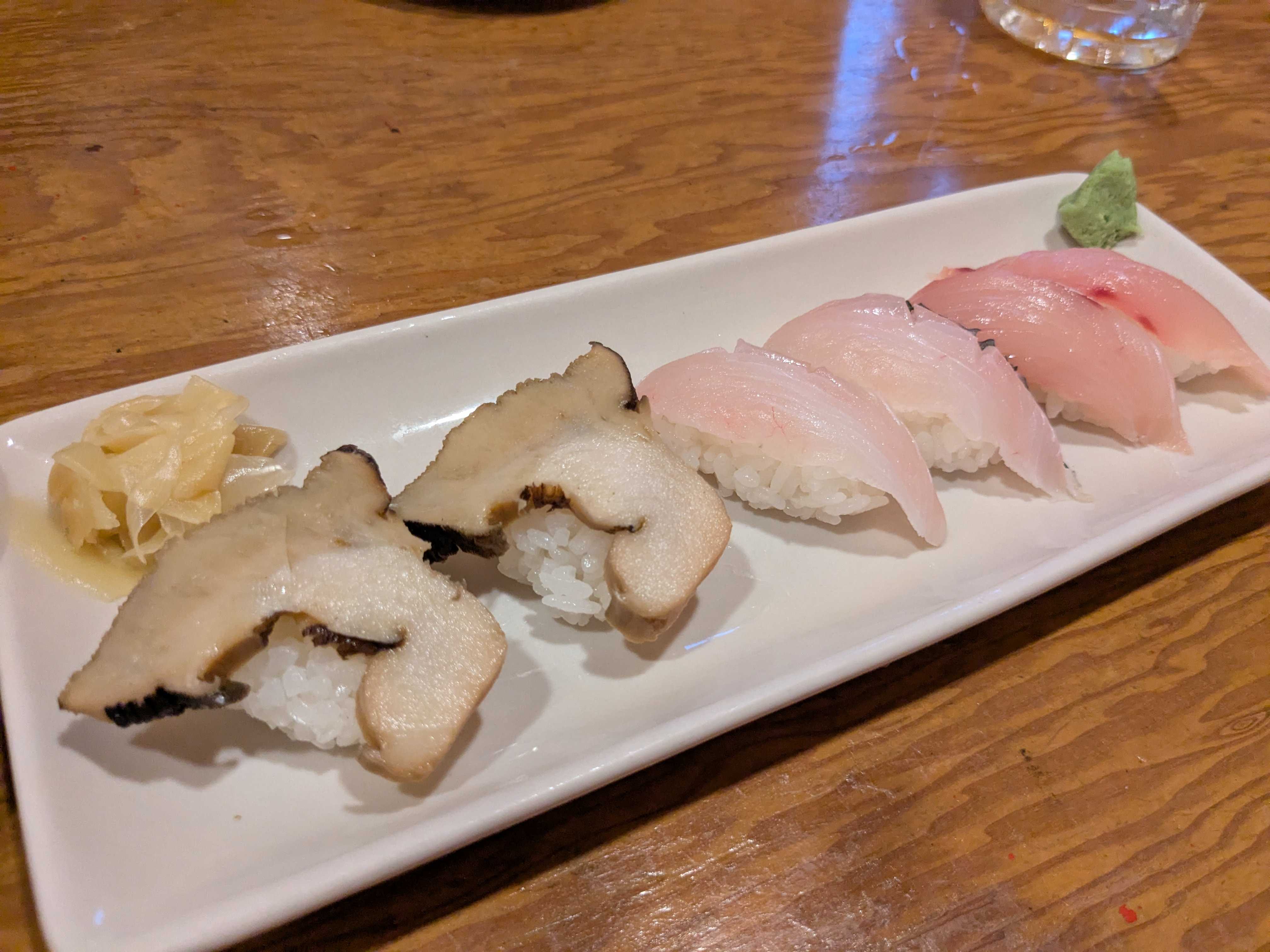 石垣島　子連れディナー　居酒屋かぁらや　握り寿司