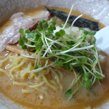 勘鳥居　納豆味噌ラーメン