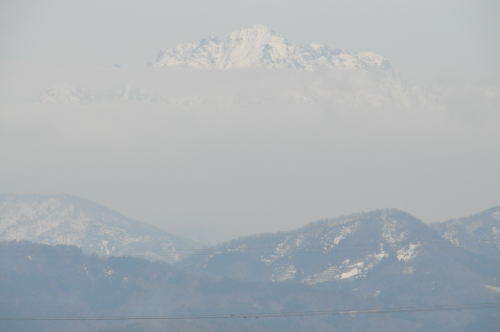 雲上の剱岳