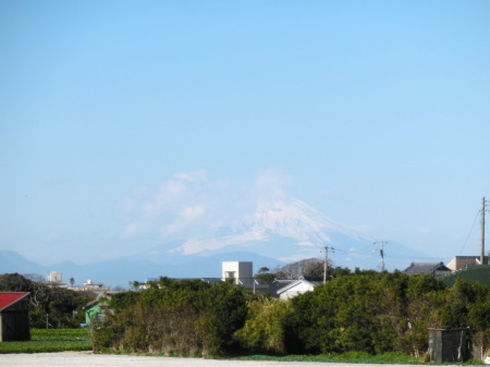 三浦七福神めぐり２０１４０１０６　慈雲寺から三崎港まで歩きその途中に撮影