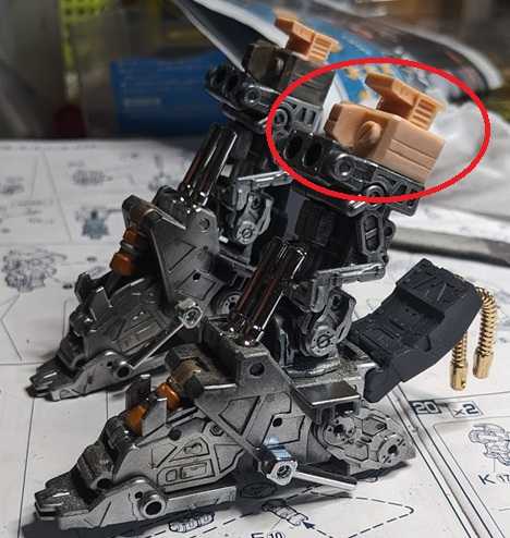 PG ガンダムMk-Ⅱ 4 レッグ内部フレーム組立 | Dog's Room - 楽天ブログ