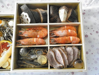 もも瀬お節二の重