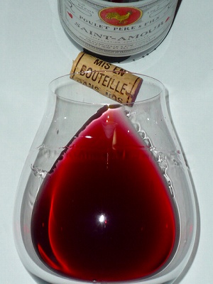 Poulet Pere & Fils Saint-Amour 2011 glass.jpg