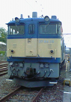 EF64-39 甲府駅構内
