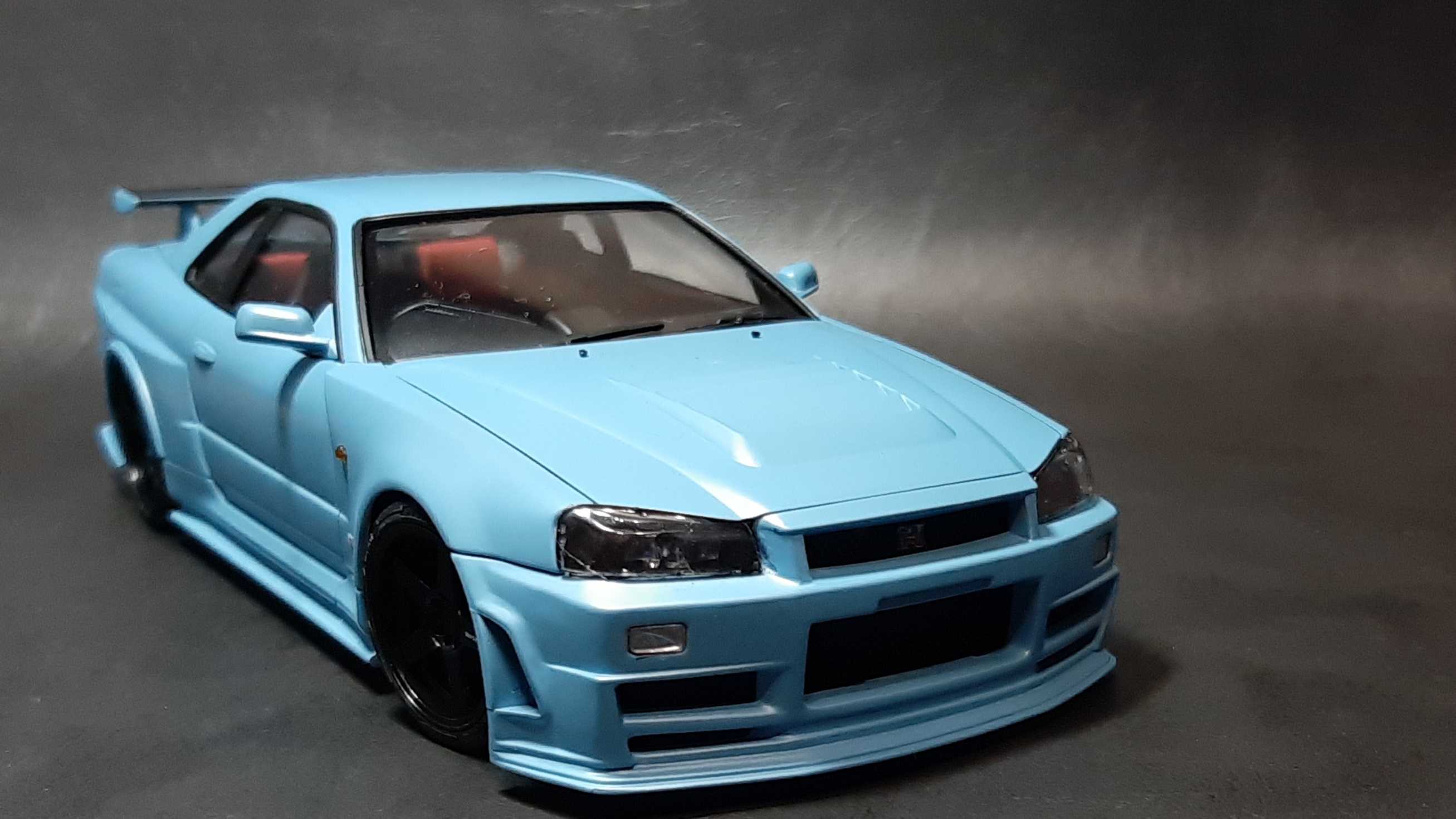 アオシマ ニスモ BNR34 スカイライン GT-R Z-tune '04 | プラモと