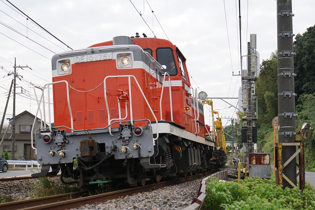 DE10 1751牽引 銚子ロングチキ工臨2