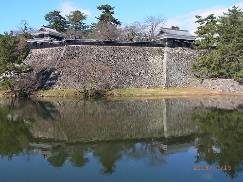 堀からの城