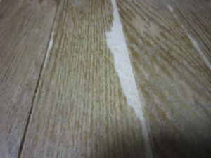 ウッドカーペット ささくれ