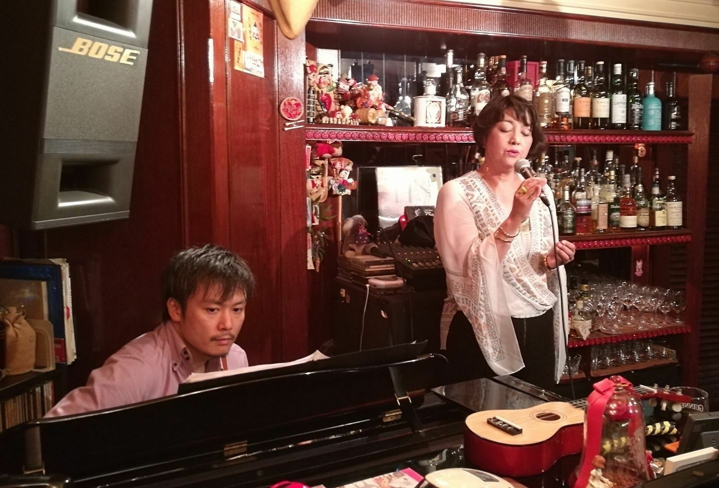 緑 8月4日 金 心斎橋bar It Is 大野こうじさん G Duo Jazz Vocal Midori Unesaki 楽天ブログ