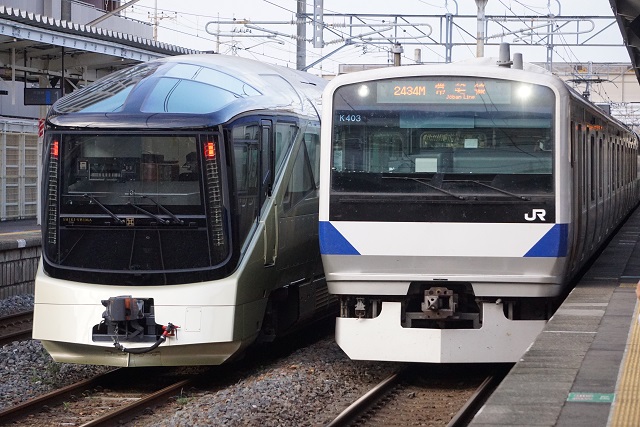 TRAIN SUITE 「四季島」 試運転 で出会う 常磐線 車両4