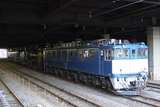 EF64 1053牽引 D51 498大宮出場 待機 | 鉄人騎士。鉄 パワー