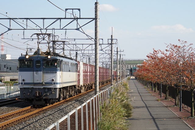 EF65 1102牽引 高崎チキ工臨 & EF65 1103牽引 新津ロングチキ工臨 空返却3