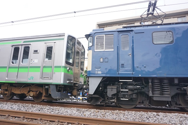 EF81 139牽引 小田急4000形 大宮入場 & EF64 1032牽引 E127系 V13編成 長野配給7