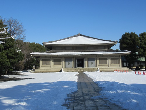 池上本門寺にて