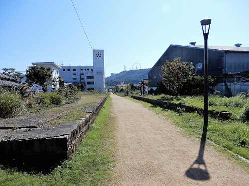 1653下津井電鉄廃線跡自転車道・備前赤崎駅跡 (1).JPG