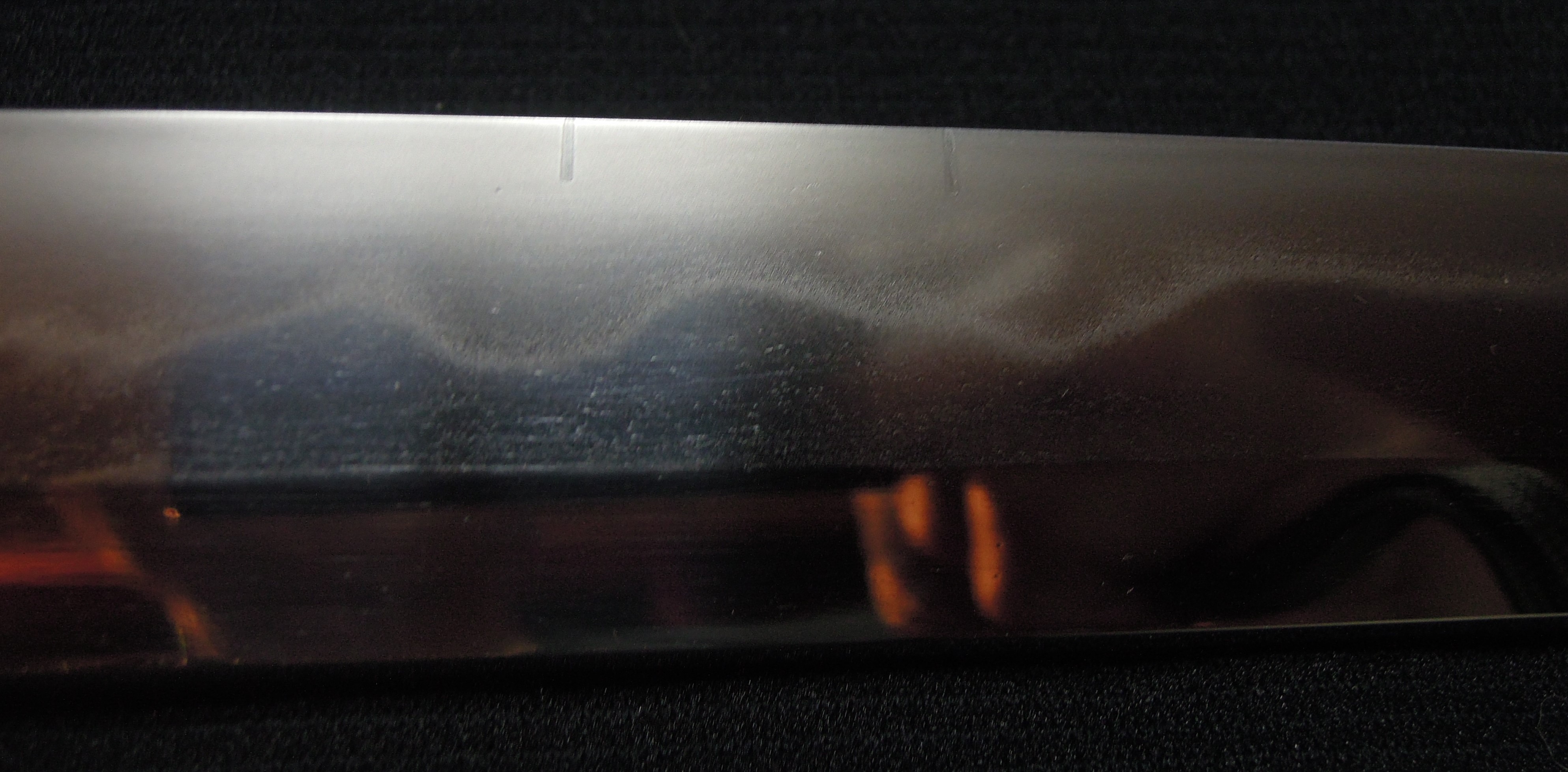 刃切れ刀補修【其の弐】研磨後 | 日本刀讃歌☆心の中の日本刀 - 楽天ブログ