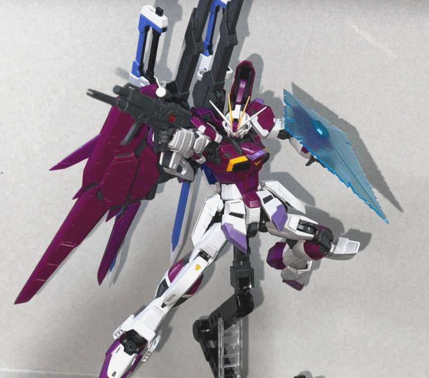 🔴RG 1/144 デスティニーインパルス[レビュー] | 大佐、少尉の