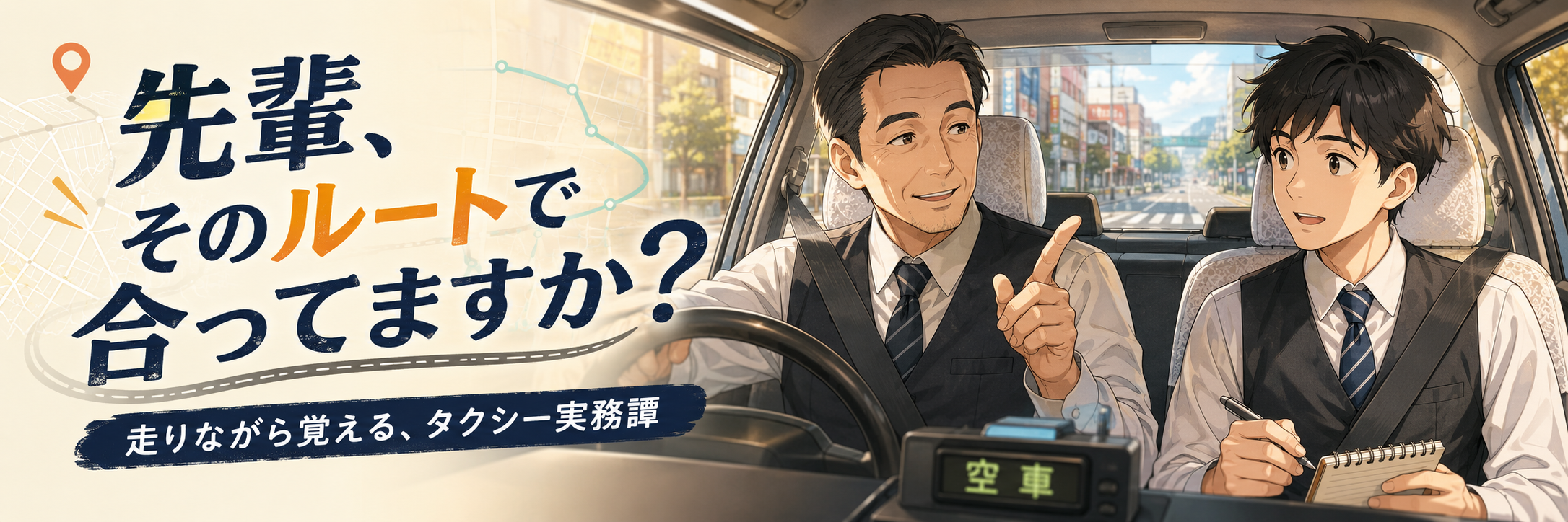 『先輩、そのルートで合ってますか？』