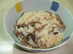 きのこご飯