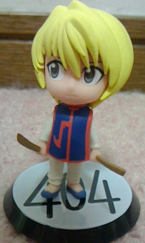 ＨＵＮＴＥＲ×ＨＵＮＴＥＲ一番くじＤ賞ちびきゅんキャラ　クラピカ