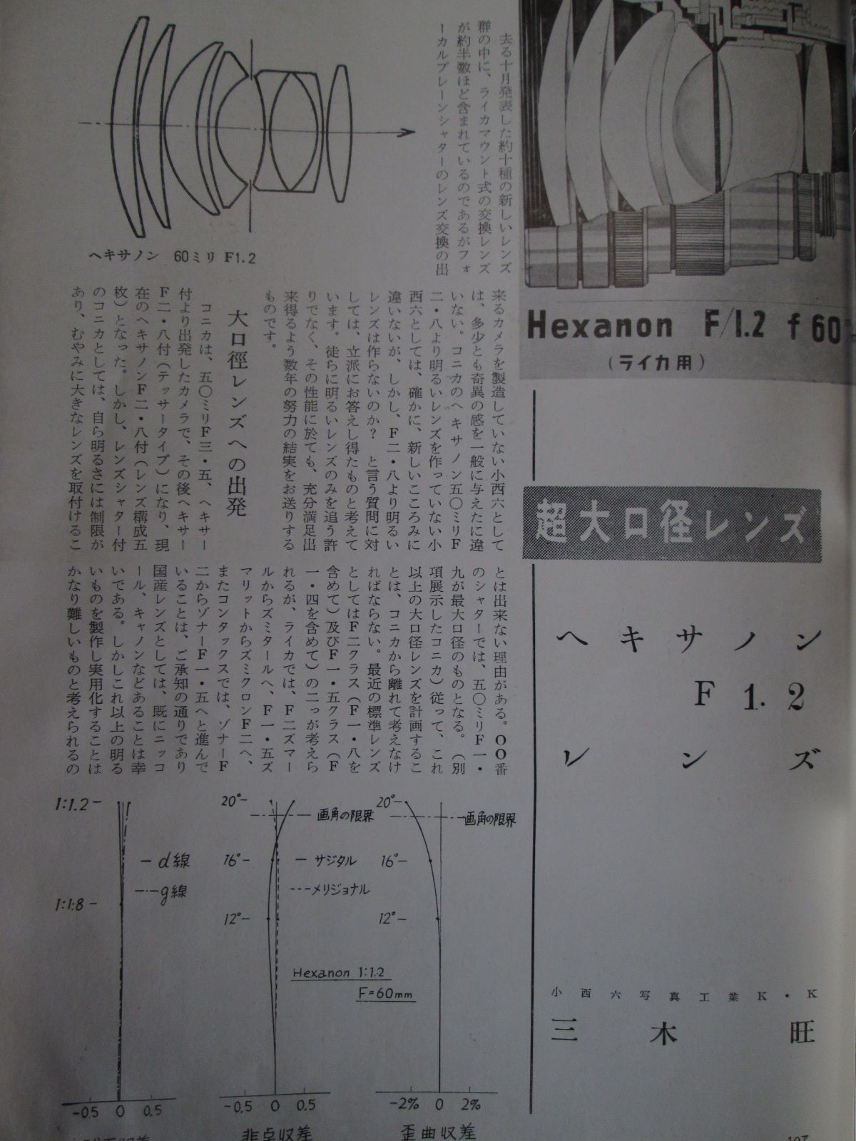 ｂｏｋｅｈという英単語を生み出した日本と老舗が作り上げたそのボケ味の回答 新型コニカ ヘキサノン６０ｍｍｆ１ ２ Mik Hamaのいい加減にします 楽天ブログ