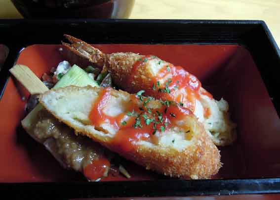 アメリカンステーションの「ポテトエビフライ」♪