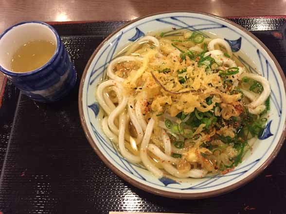 丸亀製麺・かけうどん大