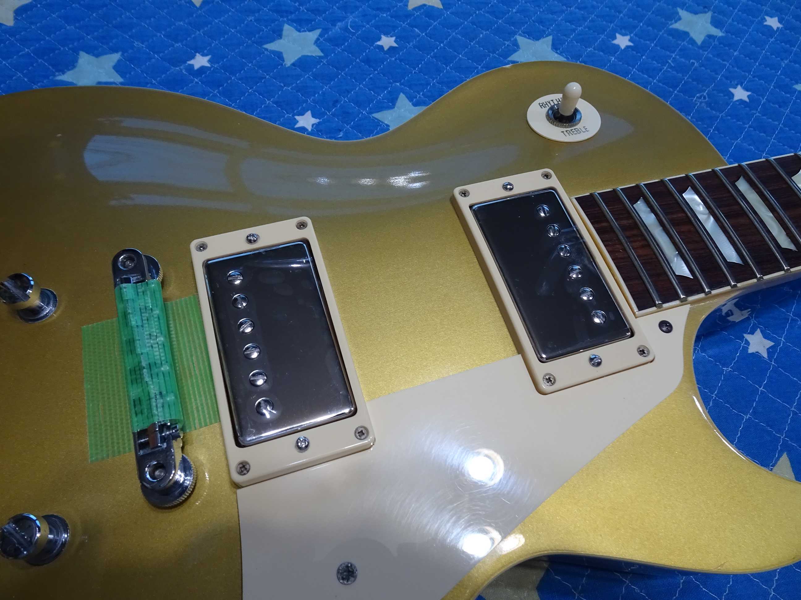 🌸Tokai LS-500 ピックアップ交換 | 青春のギターリペア K2ギター