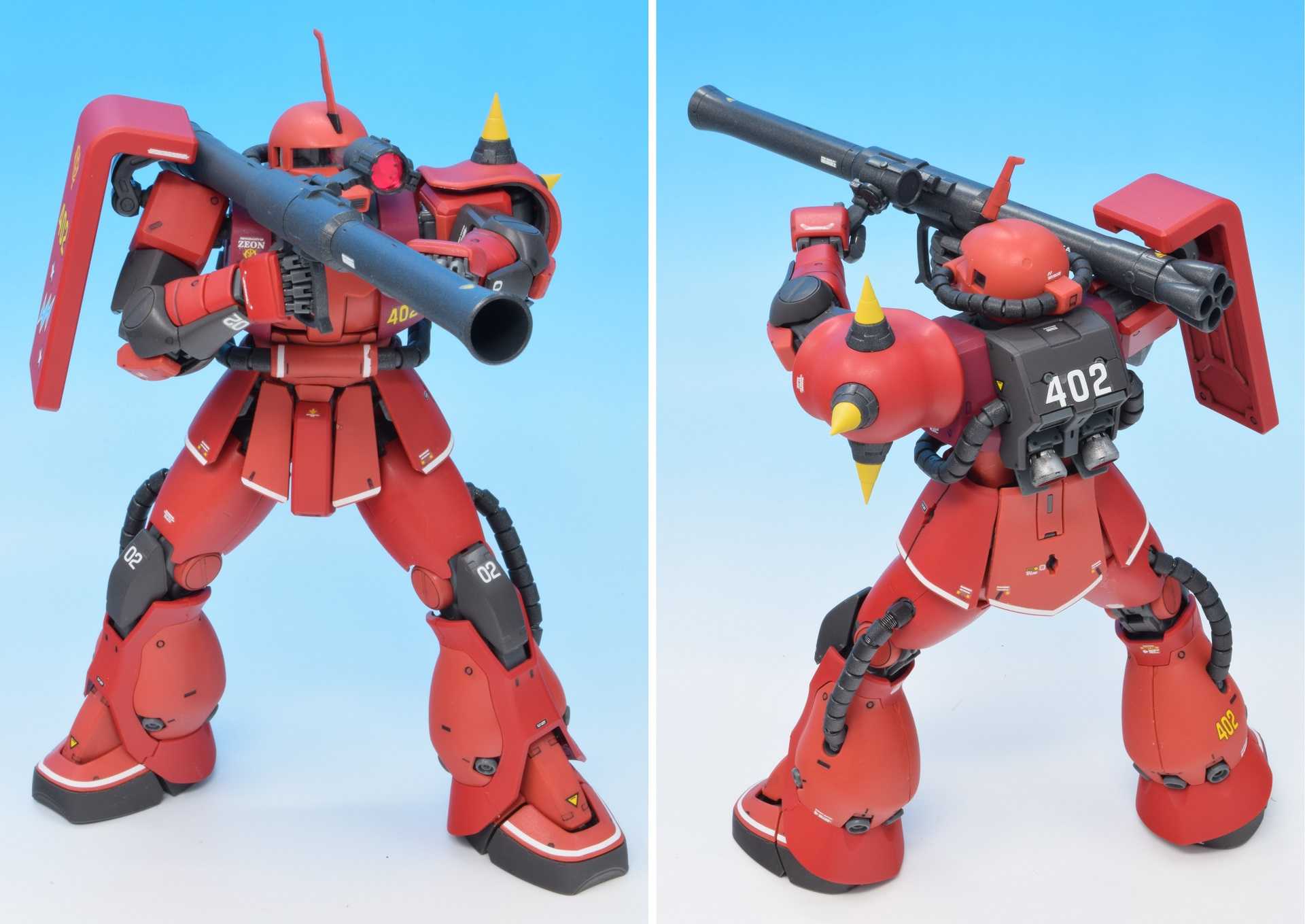 MG ジョニーライデン専用ザク 2.0 改修(ガレージキット) - プラモデル