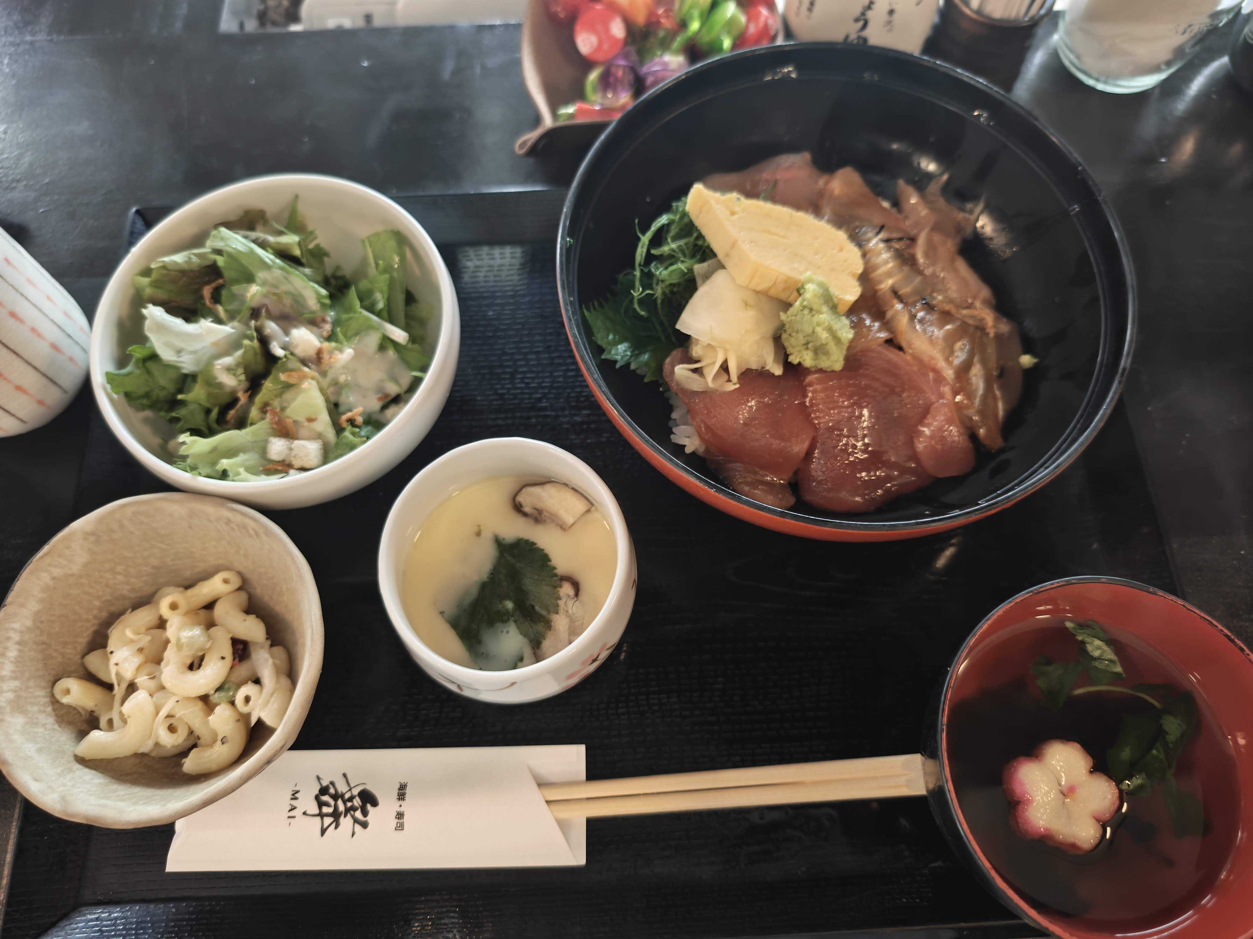 虎ノ門ランチ　海鮮SHOKU舞　海鮮漬け丼　定食