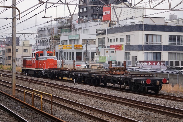 DE10 1571牽引 品川チキ工臨 空返却 越中島行き 他2