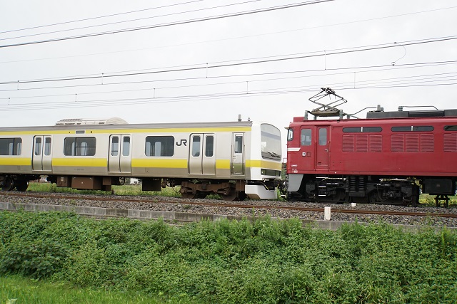 磐越東線全線開通100周年号 EF65 501牽引 郡山送り込み回送 & EF81 139牽引 中央・総武緩行線 209系500番代 郡山配給5