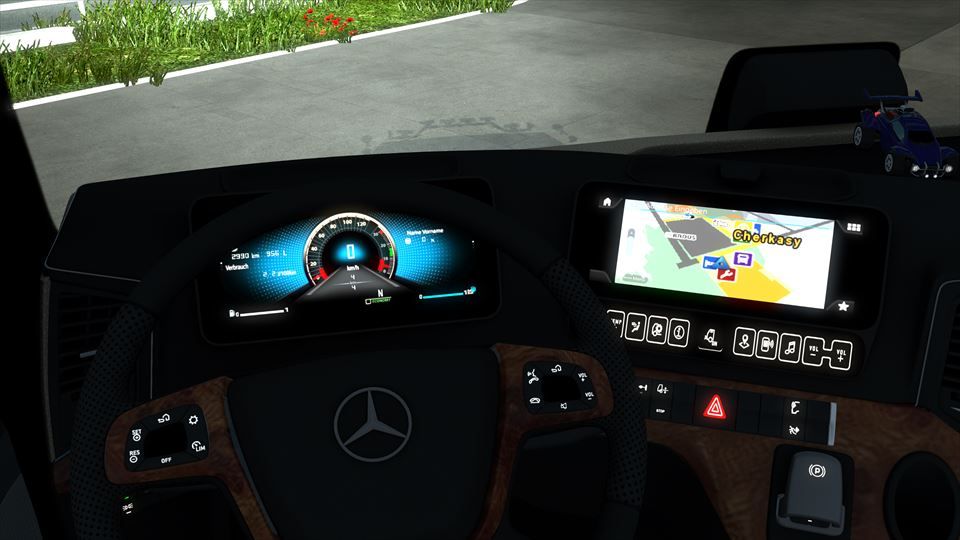 Ets2編 Mercedes Actrosの最新版外部mod適用 わたしのブログ By Mr Gamer 楽天ブログ