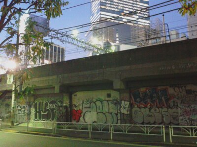 東横線渋谷最後2013年３月・グラフィティ２